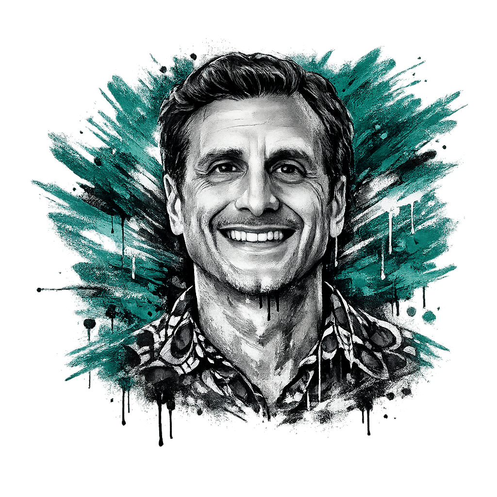 Portrait illustré du jardinier